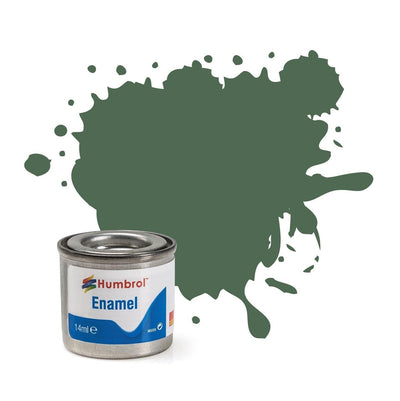 Humbrol enamel modellak – nr. 076 groen – 14 ml