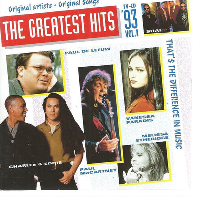 Greatest hits '93 vol 1 – CD