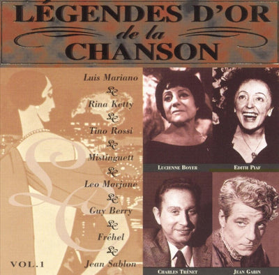 Legendes d'or de la chanson: vol. 1 – CD