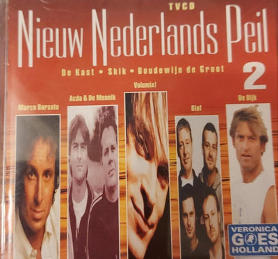 Nieuw nederlands peil 2, various – media condition: very good plus (vg+) – 1 x CD compilation