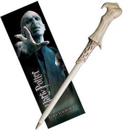 The Noble Collection toverstaf Harry Potter: voldemort's wand and bookmark