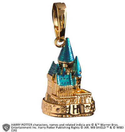 Harry Potter: lumos charm hogwarts castle gold