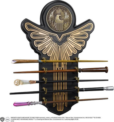 The Noble Collection Fantastic Beasts wands – collectors set met wanddisplay