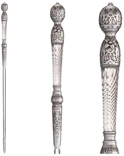 The Noble Collection wicked prop replica 1/1 glinda's training toverstaf – toverstok 55,5 cm replica: 1/1