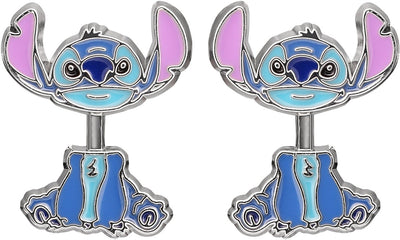 Lilo & stitch stitch unisex ear stud – zilverkleurig – standard
