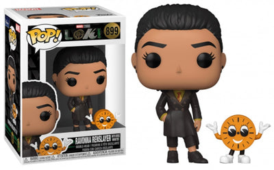Funko loki verzamelfiguur marvel pop & buddy ravonna with miss minutes 9 cm
