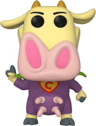 Funko cow and chicken – pop animation super cow 9 cm verzamelfiguur