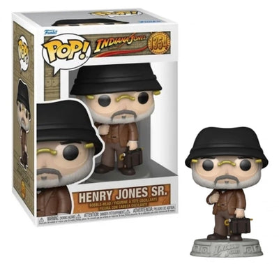 Pop movies: indiana jones – henry jones sr – funko pop #1354