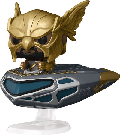 Funko black adam verzamelfiguur DC Comics pop rides super deluxe hawkman in cruiser 15 cm