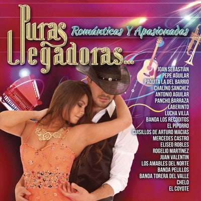 Puras llegadoras: romanticas y apasionadas – CD