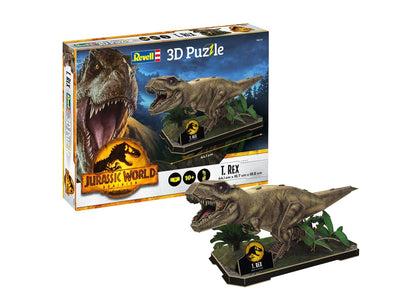 Revell puzzel – 00241 jurassic world dominion – t-rex 3d puzzel