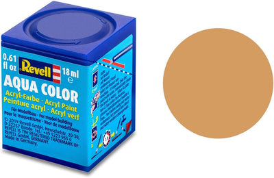Revell hobbyverf acrylverf – aqua #17 africa brown – matt – acryl – verf potje – 18 ml