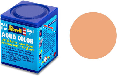 Revell hobbyverf acrylverf – aqua #35 flesh – matt – acryl – verf potje – 18 ml