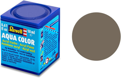 Revell hobbyverf acrylverf – aqua #87 earth brown – matt – ral7006 – acryl – verf potje – 18 ml