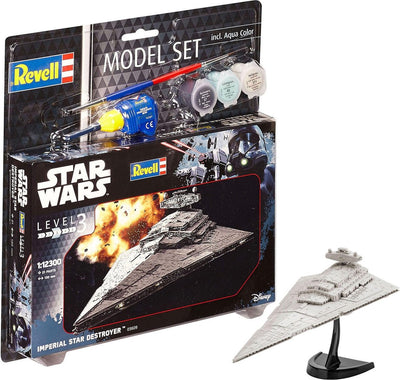 Revell – 63609 star wars imperial star destroyer – model set plastic – 1:12300 – modelbouw