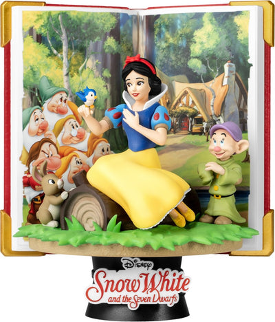 Beast kingdom – disney – diorama-117 – verhalenboekenserie – sneeuwwitje – 13cm