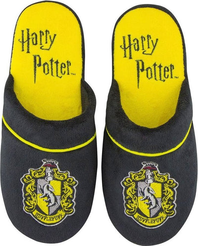 Harry Potter sloffen -s/m- hufflepuff zwart/geel
