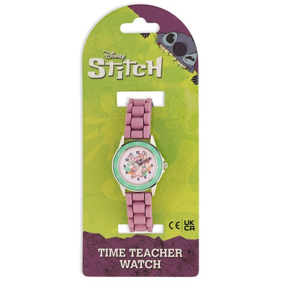 Disney lilo & stitch angel led horloge