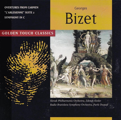 Overtures from carmen – l'arlesienne suite no. 2 – symphony in c – CD