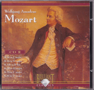 Werken van wolfgang amadeus mozart 2 – orchestra filarmonia italiana o.l.v. alessandro arigoni – CD