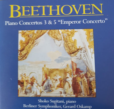Beethoven – piano concertos 3 & 5 – CD