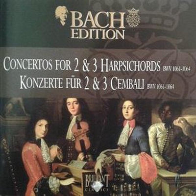 Bach – concertos for 2 & 3 harpsichords bwv 1061-1064 – CD
