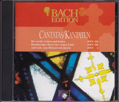Bach – kantaten bwv 103-185-2 – CD