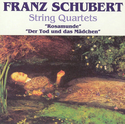 Schubert: string quartets – rosamunde & der tod und das mädchen – CD