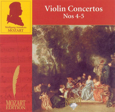 Mozart: violin concertos nos. 4-5 – CD