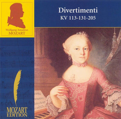 Mozart: divertimenti kv 113-131-205 – CD