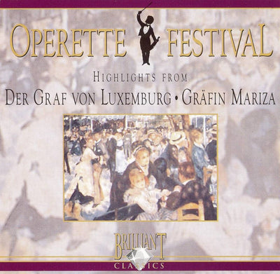 Lehár: der graf von luxemburg; kálmán: gräfin mariza (highlights) – CD