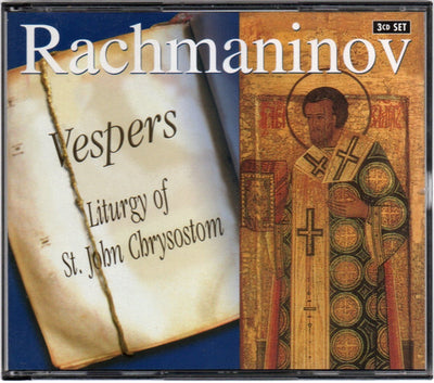 Rachmaninov: vespers, liturgy of st john chrysostom etc – savchuk et al – CD