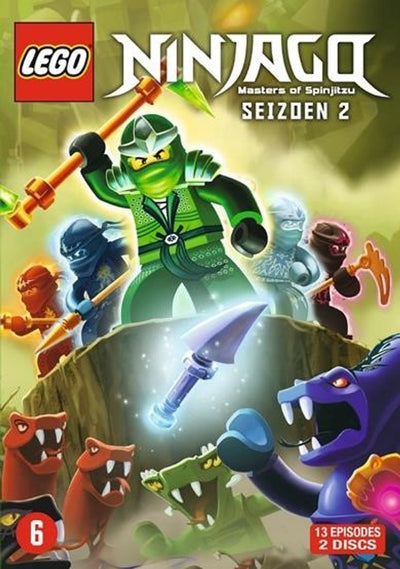 Lego ninjago masters of spinjitzu – seizoen 2 (DVD)