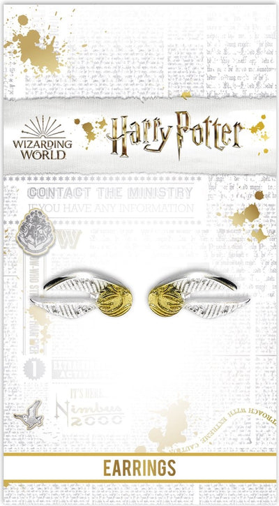 The Carat Shop Harry Potter Golden Snitch oorbellen