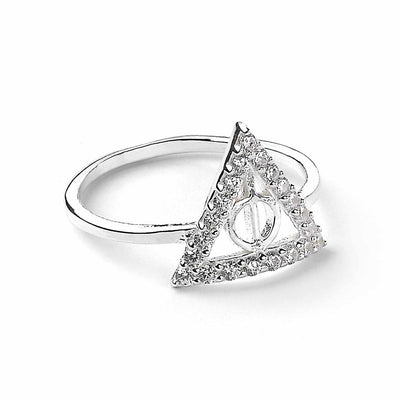 The Carat Shop Harry Potter Sterling Silver Deathly Hallows ring