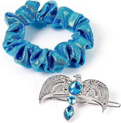 The Carat Shop – Harry Potter – diadeem haaraccessoire scrunchie set – zilverkleurig