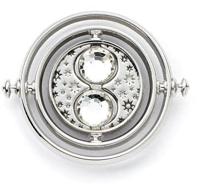 The Carat Shop – Harry Potter – time turner pin badge – tijdverdrijver speldbadge in zilverkleur
