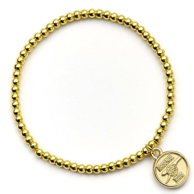 The Carat Shop – arsenal voetbal club bal vergulde armband met logo embleem bedel