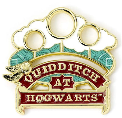 Harry Potter quidditch unisex speld – goudkleurig – standard