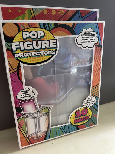 Pop pop figuren protectors 10- pack 21,5x 30 cm