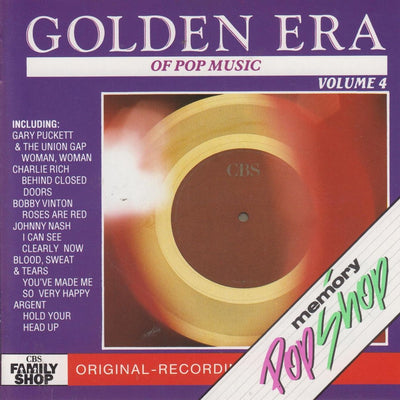 Golden era of pop music, volume 4 – CD