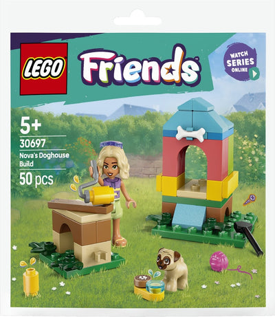 Lego friends 30697 – nova's zelfgebouwde hondenhok