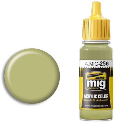Ammo by mig jimenez hobbyverf acrylverf – mig 0256 rlm 84 graublau – acryl verf flesje – 17 ml