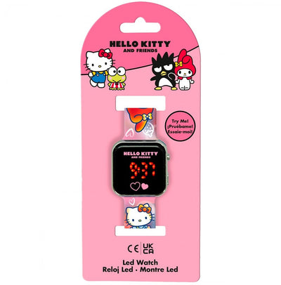 Hello kitty hello kitty led-horloge veelkleurig