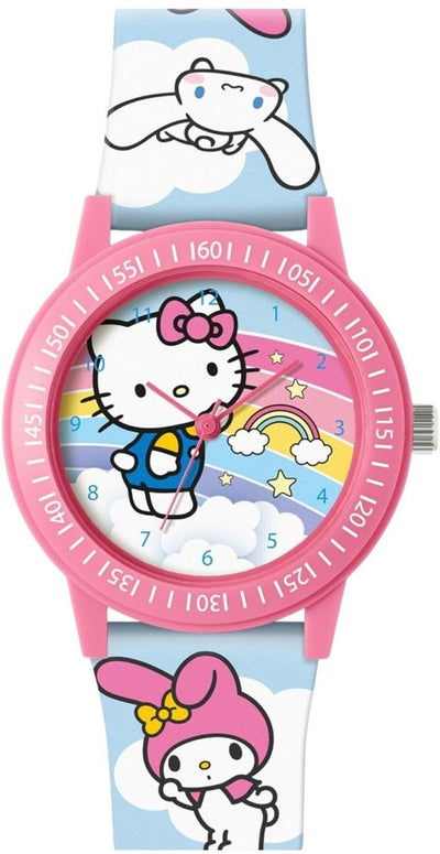 Hello kitty & friends tijdleraar horloge