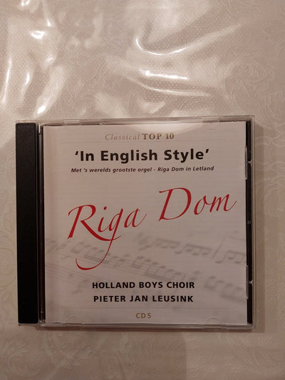 Riga dom – in english style – CD