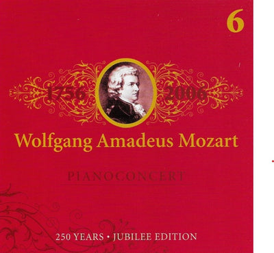 Wolfgang amadeus mozart – pianoconcert – 250 years jubilee edition – 6 – CD
