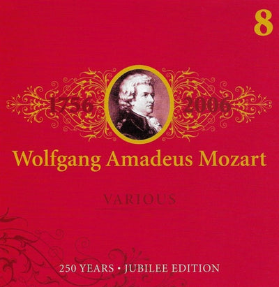 Wolfgang amadeus mozart – pianoconcert – 250 years jubilee edition – 8 – CD