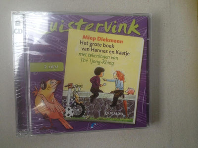 Luistervink – miep diekmann – het grote boek van hannes en kaatje – CD