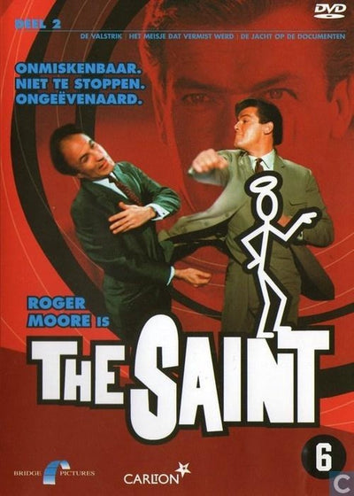 De saint – roger moore – deel 2, met 3 afleveringen: de valstrik – het meisje dat vermist werd – de jacht op de documenten – DVD